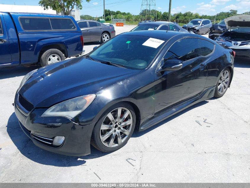 2011 Hyundai Genesis 3.8 Grand Touring VIN: KMHHU6KH1BU052497 Lot: 39463249