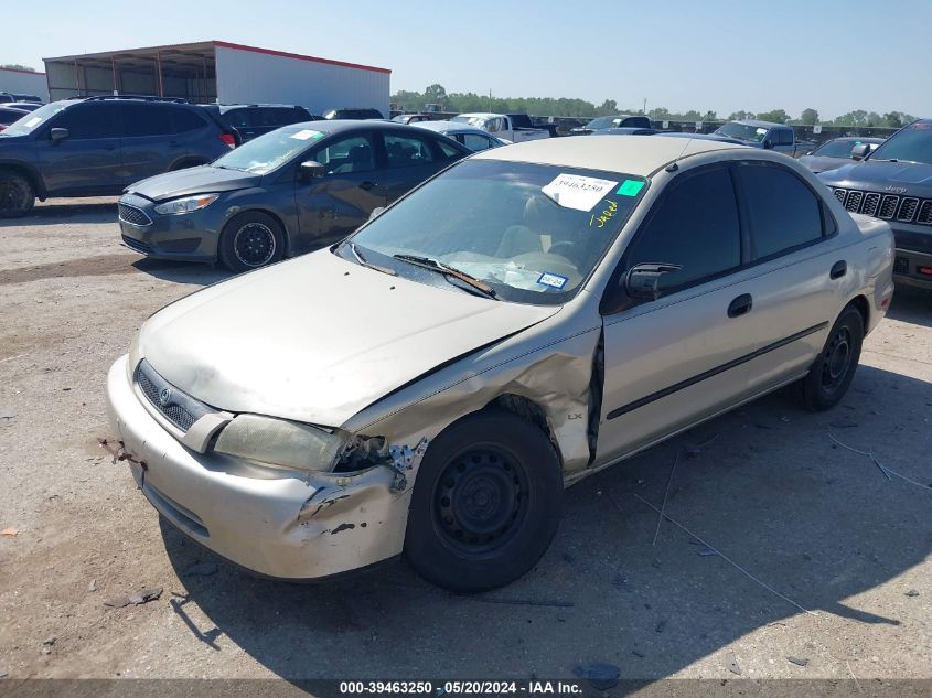 1997 Mazda Protege Dx/Lx VIN: JM1BC1410V0121837 Lot: 39463250