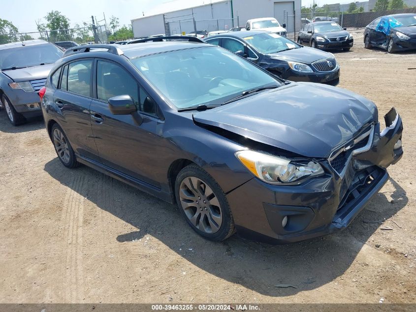 2014 SUBARU IMPREZA 2.0I SPORT PREMIUM - JF1GPAL62E8239306