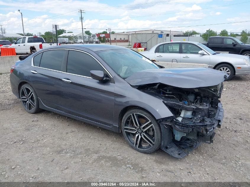 2016 Honda Accord Sport VIN: 1HGCR2F5XGA111503 Lot: 39463264