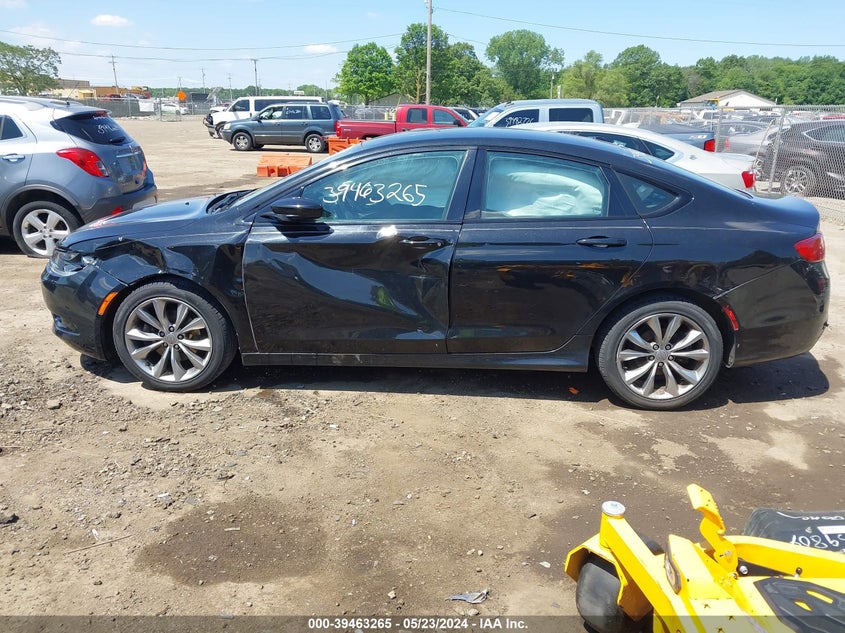 2015 CHRYSLER 200 S - 1C3CCCBB3FN748861