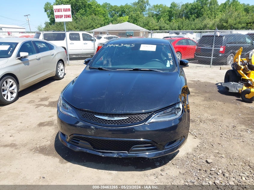2015 CHRYSLER 200 S - 1C3CCCBB3FN748861