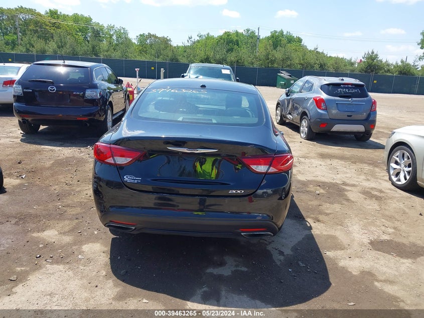 2015 CHRYSLER 200 S - 1C3CCCBB3FN748861