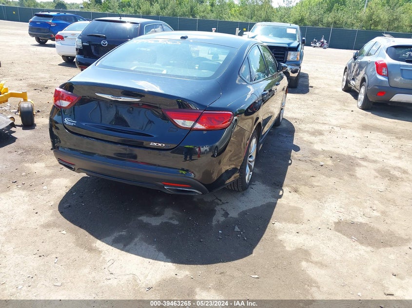 2015 CHRYSLER 200 S - 1C3CCCBB3FN748861