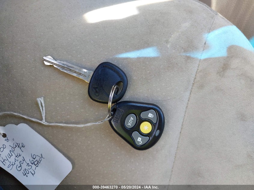 2008 Hyundai Santa Fe Gls VIN: 5NMSG73D68H140366 Lot: 39463270