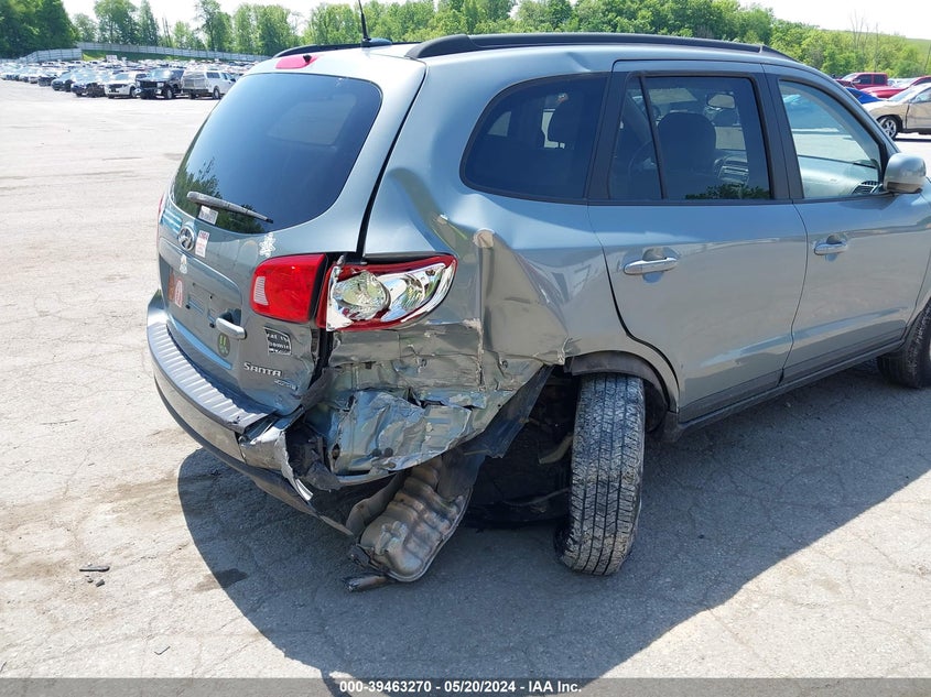 2008 Hyundai Santa Fe Gls VIN: 5NMSG73D68H140366 Lot: 39463270