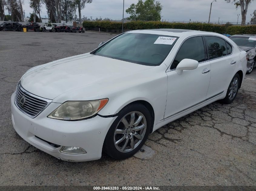 2007 Lexus Ls 460 L VIN: JTHGL46FX75019983 Lot: 39463283