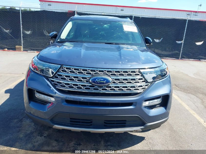 2021 Ford Explorer Limited VIN: 1FMSK7FH2MGC14604 Lot: 39463286