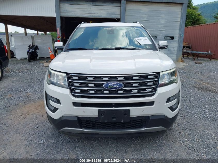 2017 Ford Explorer Limited VIN: 1FM5K8FHXHGC65017 Lot: 39463289