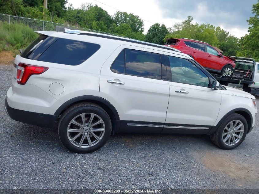 2017 Ford Explorer Limited VIN: 1FM5K8FHXHGC65017 Lot: 39463289