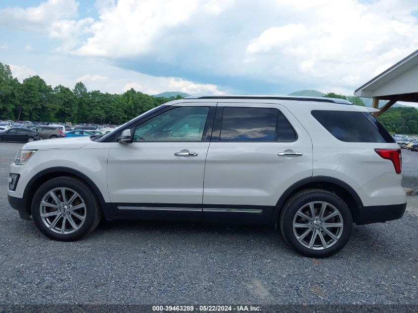 2017 Ford Explorer Limited VIN: 1FM5K8FHXHGC65017 Lot: 39463289