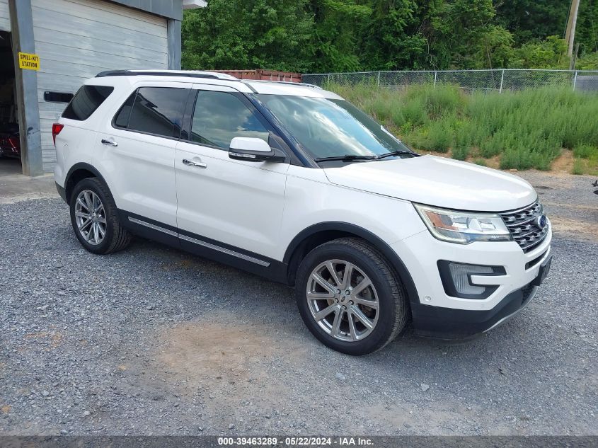 2017 Ford Explorer Limited VIN: 1FM5K8FHXHGC65017 Lot: 39463289