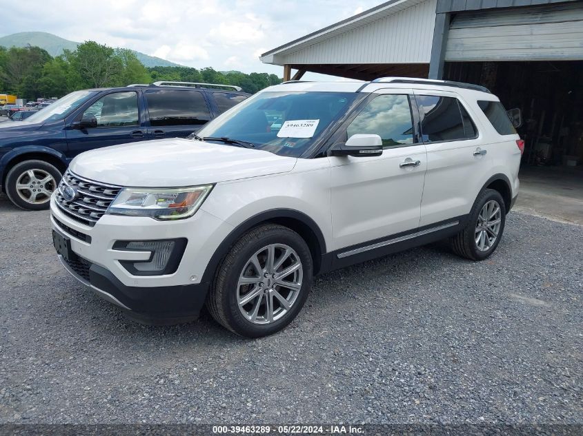 2017 Ford Explorer Limited VIN: 1FM5K8FHXHGC65017 Lot: 39463289