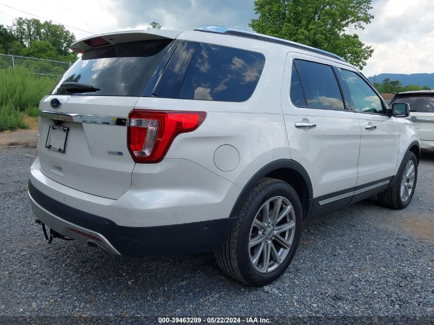 2017 Ford Explorer Limited VIN: 1FM5K8FHXHGC65017 Lot: 39463289