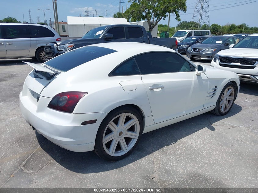 2004 Chrysler Crossfire VIN: 1C3AN69LX4X023860 Lot: 39463295