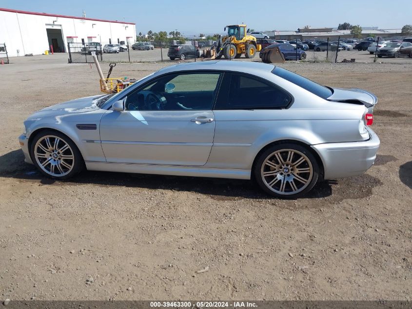 2003 BMW M3 VIN: WBSBL93433JR24488 Lot: 39463300