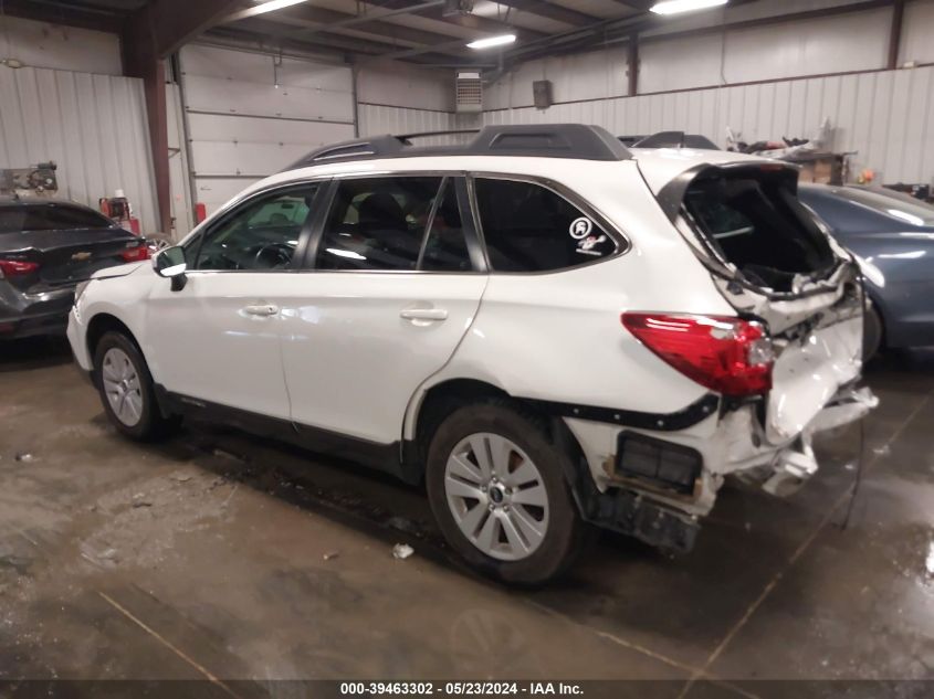 2018 Subaru Outback 2.5I Premium VIN: 4S4BSACC6J3212007 Lot: 39463302