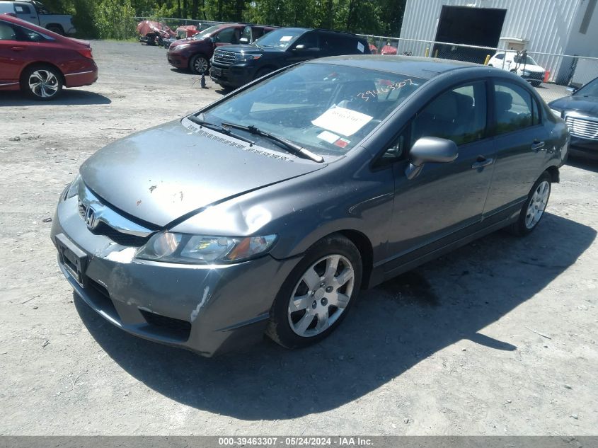 2010 Honda Civic Lx VIN: 2HGFA1F55AH316492 Lot: 39463307