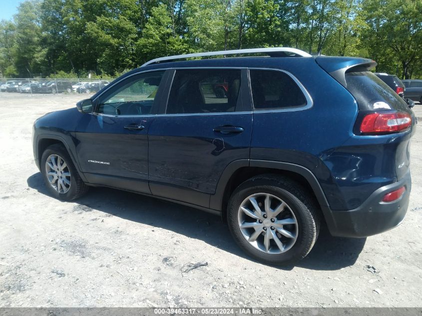 2018 Jeep Cherokee Limited 4X4 VIN: 1C4PJMDBXJD603742 Lot: 39463317