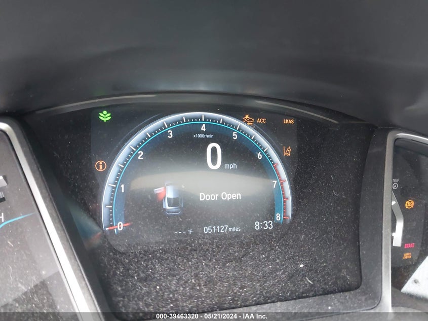 VIN 2HGFC3B31KH356449 2019 HONDA CIVIC EX
