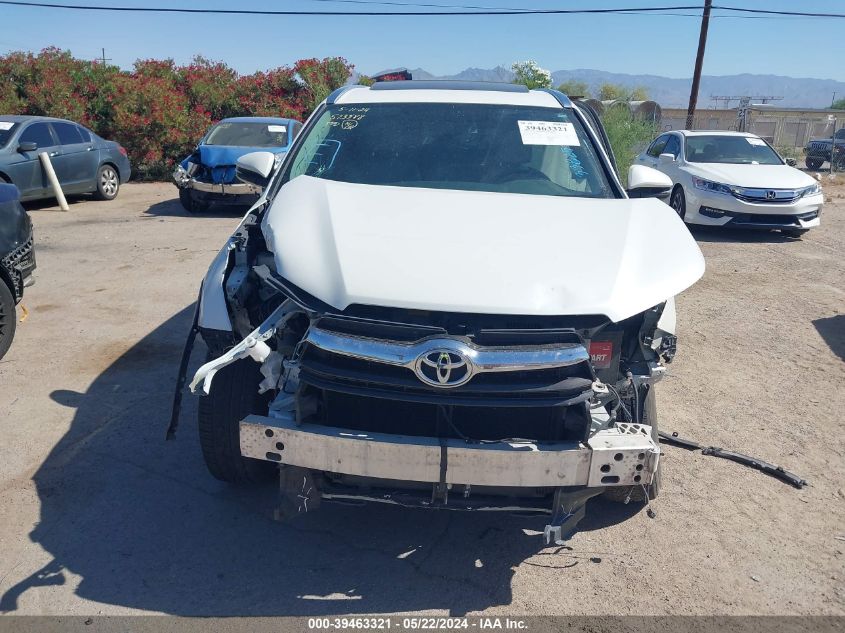 2016 Toyota Highlander Xle V6 VIN: 5TDJKRFH5GS338257 Lot: 39463321