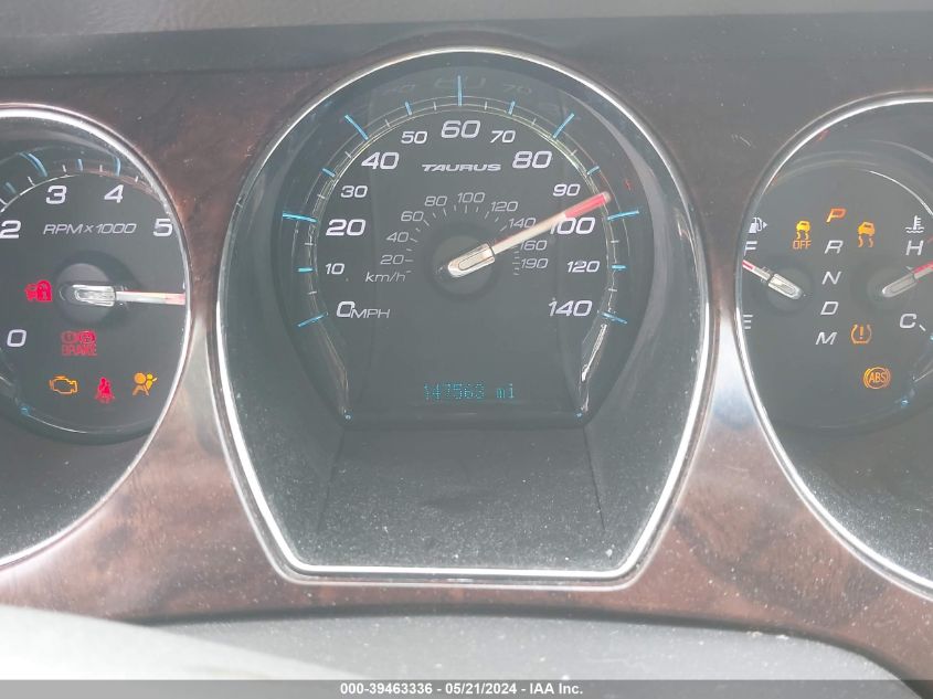 2011 Ford Taurus Sel VIN: 1FAHP2EW0BG161956 Lot: 39463336