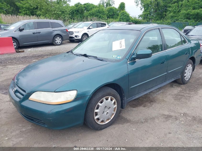 2002 Honda Accord 2.3 Lx VIN: 1HGCG66592A158012 Lot: 39463338