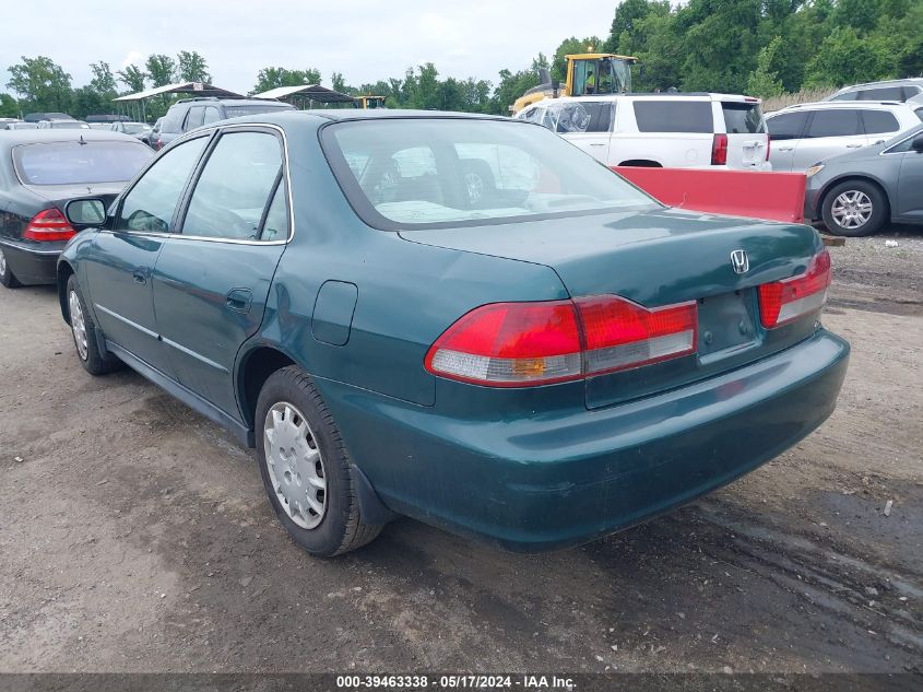 2002 Honda Accord 2.3 Lx VIN: 1HGCG66592A158012 Lot: 39463338