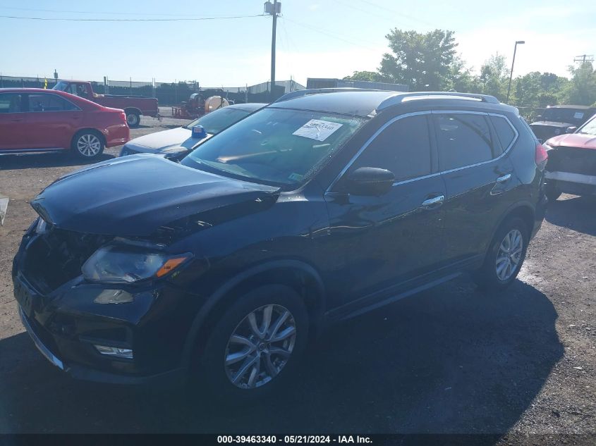 VIN JN8AT2MV2HW018218 2017 NISSAN ROGUE SV