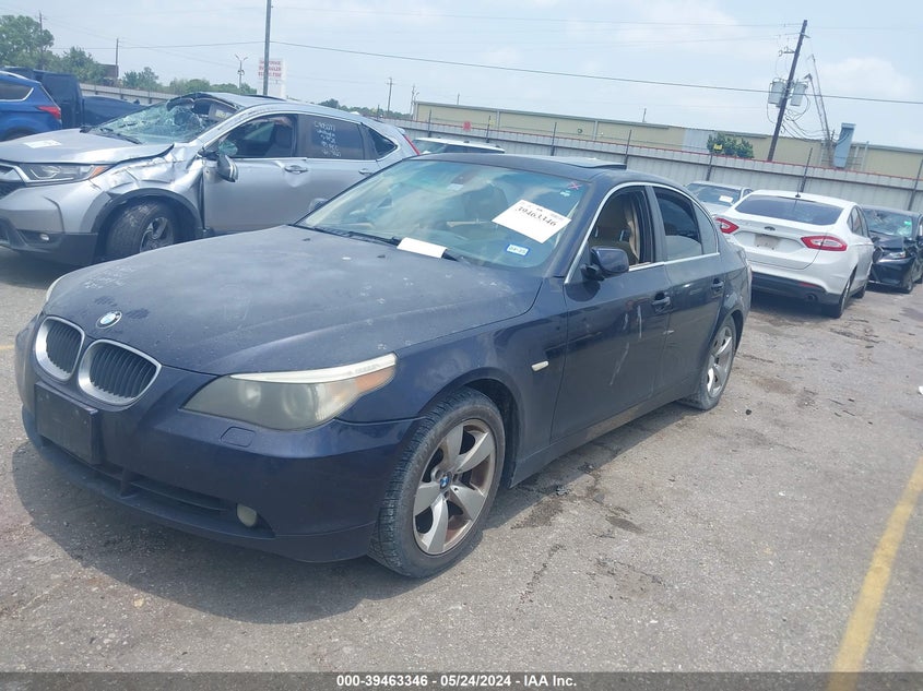 2006 BMW 530I VIN: WBANE73506CM32714 Lot: 39463346