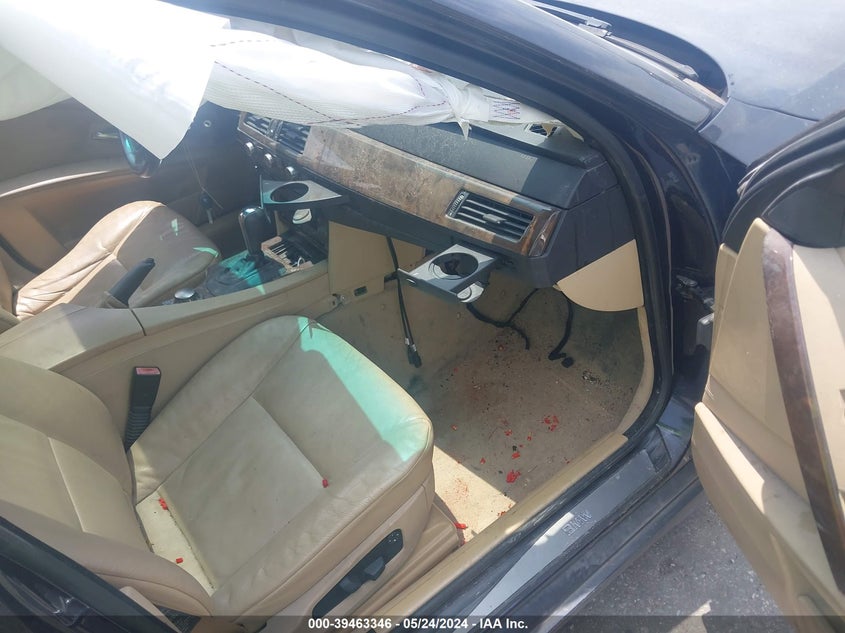 2006 BMW 530I VIN: WBANE73506CM32714 Lot: 39463346