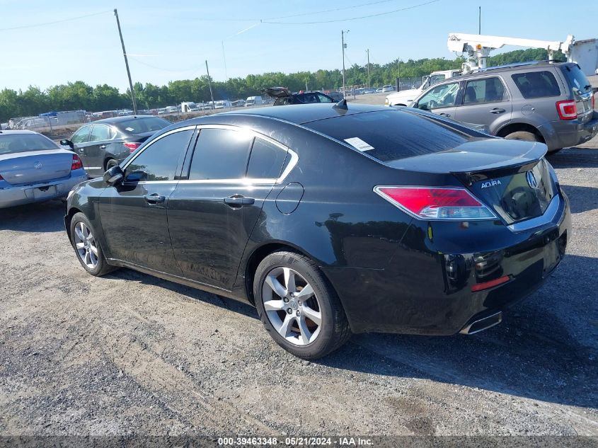 2012 Acura Tl VIN: 19UUA8F52CA002249 Lot: 39463348