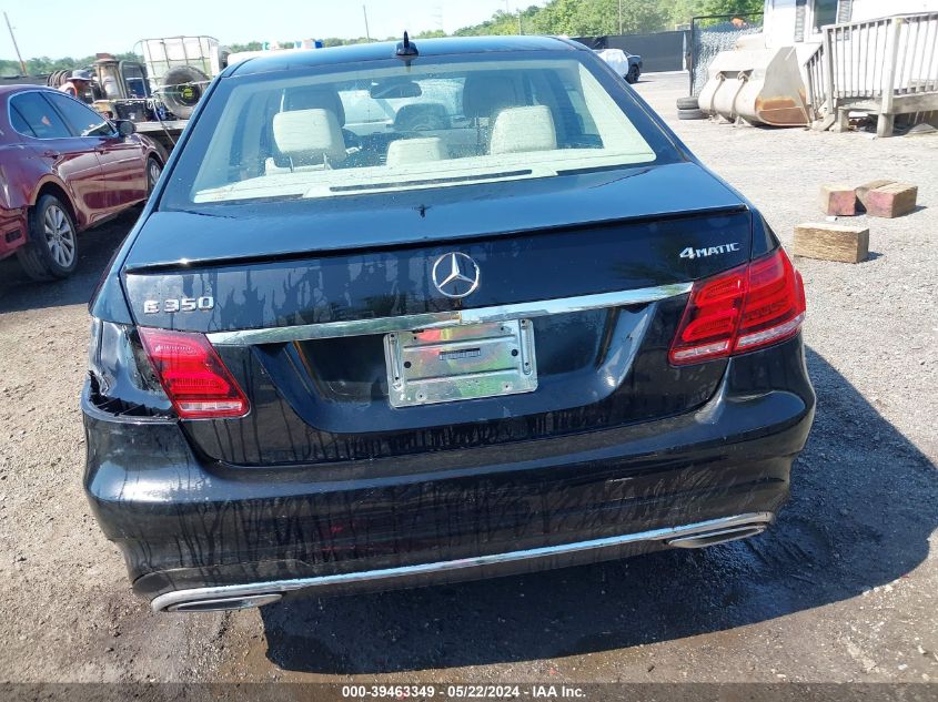 2015 Mercedes-Benz E 350 4Matic VIN: WDDHF8JB9FB109169 Lot: 39463349