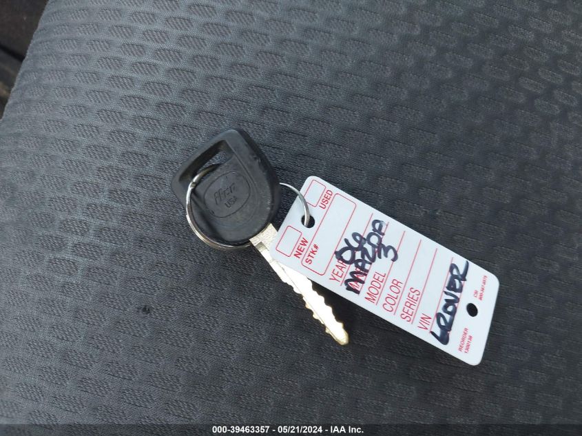 2006 Mazda Mazda3 I VIN: JM1BK32F761475198 Lot: 39463357