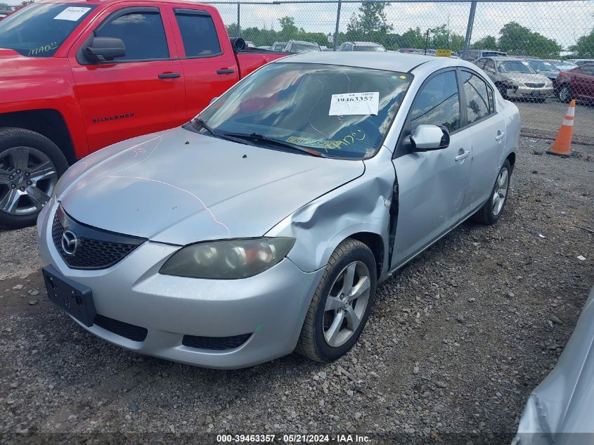 2006 Mazda Mazda3 I VIN: JM1BK32F761475198 Lot: 39463357