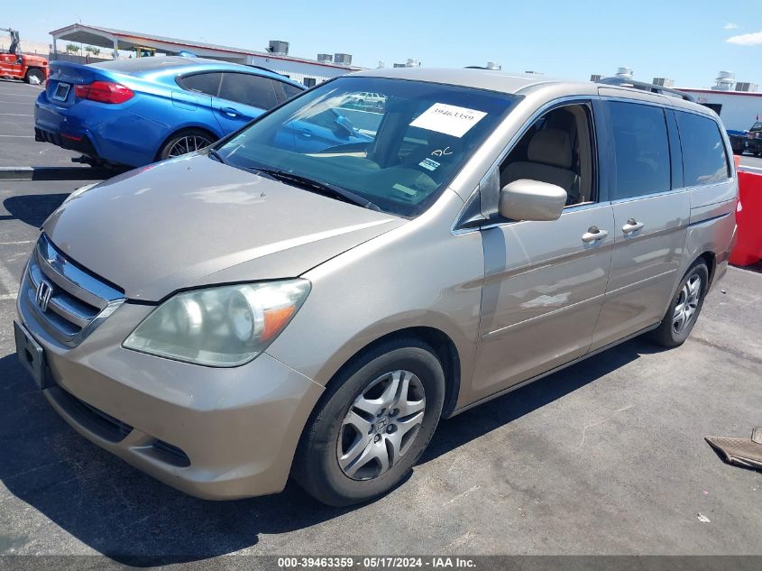 2006 Honda Odyssey Ex VIN: 5FNRL38406B462351 Lot: 39463359