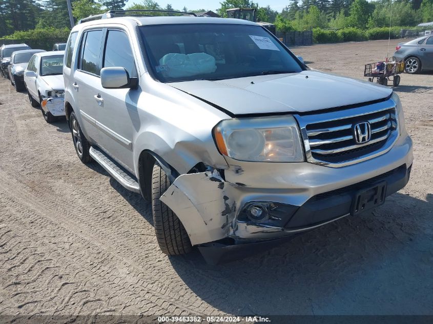 2012 Honda Pilot Ex-L VIN: 5FNYF4H61CB028574 Lot: 39463382