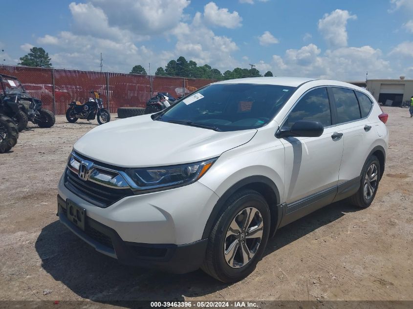 2019 Honda Cr-V Lx VIN: 2HKRW5H37KH404159 Lot: 39463396