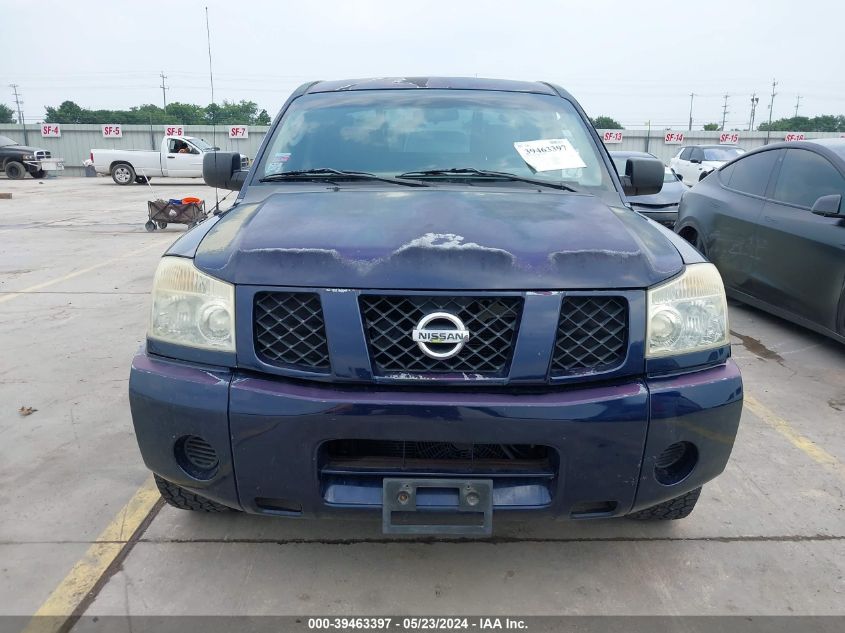 2007 Nissan Titan Xe VIN: 1N6BA07A07N234850 Lot: 39463397