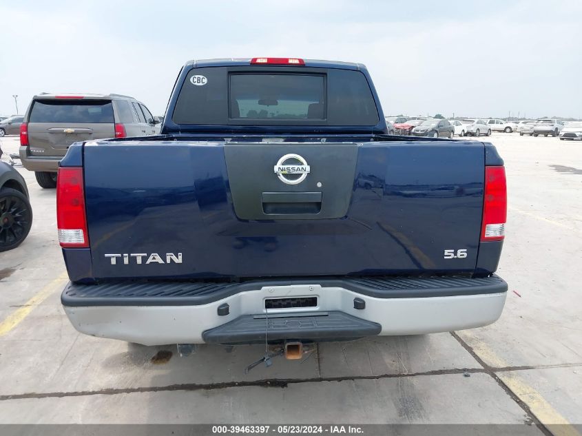 2007 Nissan Titan Xe VIN: 1N6BA07A07N234850 Lot: 39463397