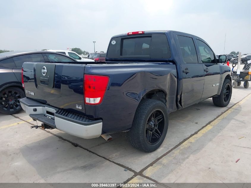 2007 Nissan Titan Xe VIN: 1N6BA07A07N234850 Lot: 39463397