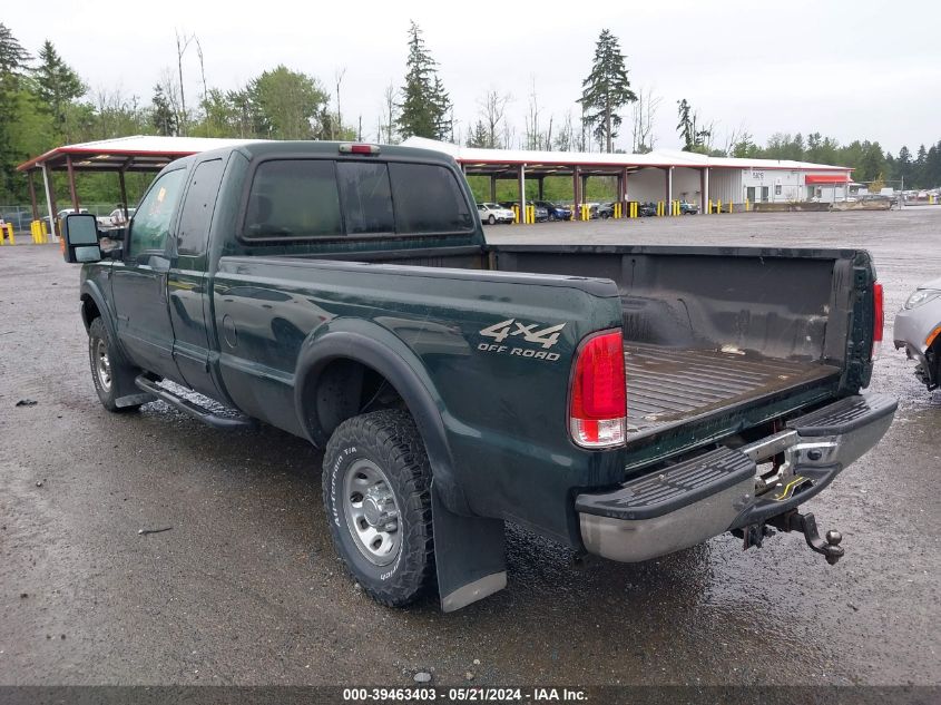 2002 Ford F-250 VIN: 1FTNX21F72EB85783 Lot: 39463403