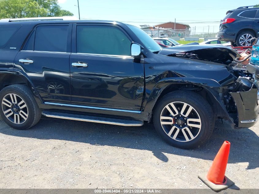 2022 Toyota 4Runner Limited VIN: JTEDU5JR8N5257008 Lot: 39463404