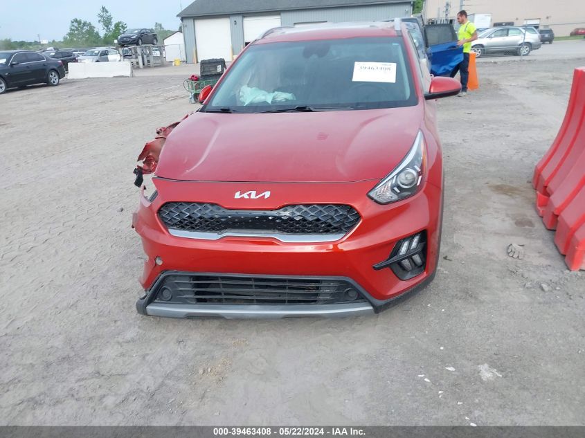 2022 Kia Niro Lxs Se VIN: KNDCB3LC2N5509693 Lot: 39463408