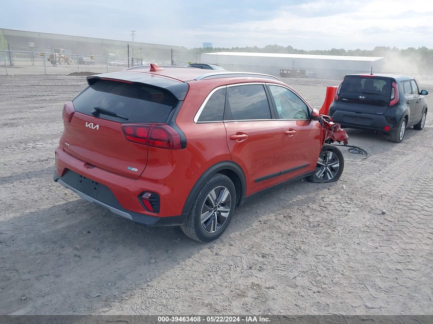 2022 Kia Niro Lxs Se VIN: KNDCB3LC2N5509693 Lot: 39463408