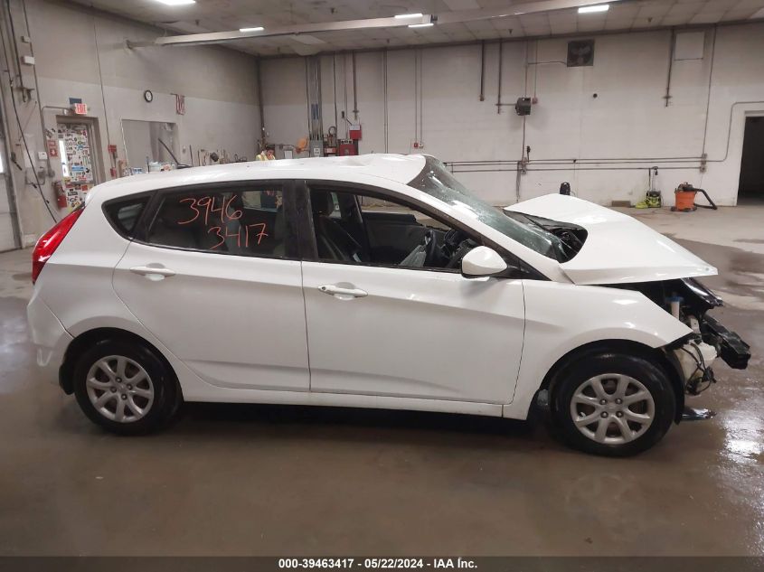 2012 Hyundai Accent Gs VIN: KMHCT5AE1CU033576 Lot: 39463417