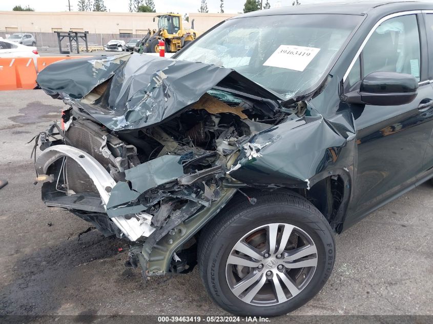 2018 Honda Pilot Ex-L VIN: 5FNYF6H7XJB059078 Lot: 39463419