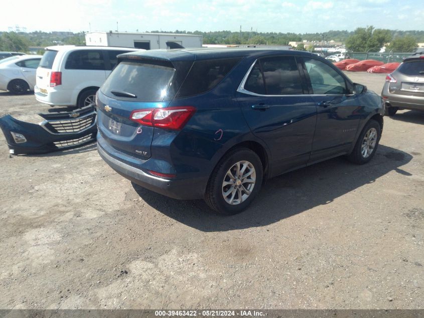 2020 Chevrolet Equinox Awd Lt 1.5L Turbo VIN: 2GNAXUEV1L6166767 Lot: 39463422