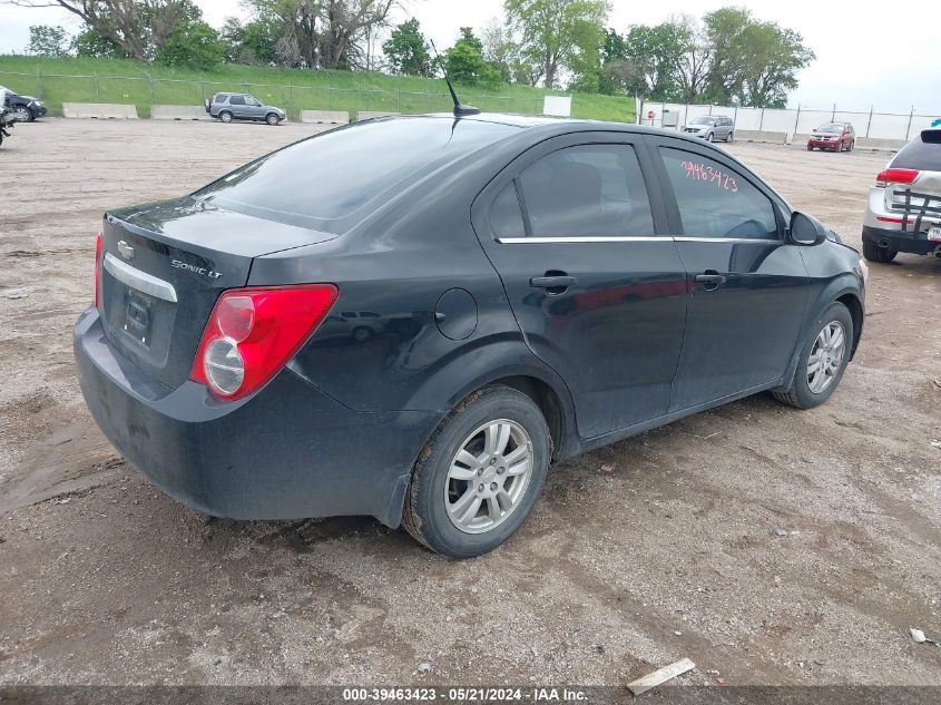 2012 Chevrolet Sonic 2Lt VIN: 1G1JC5SH4C4209467 Lot: 39463423