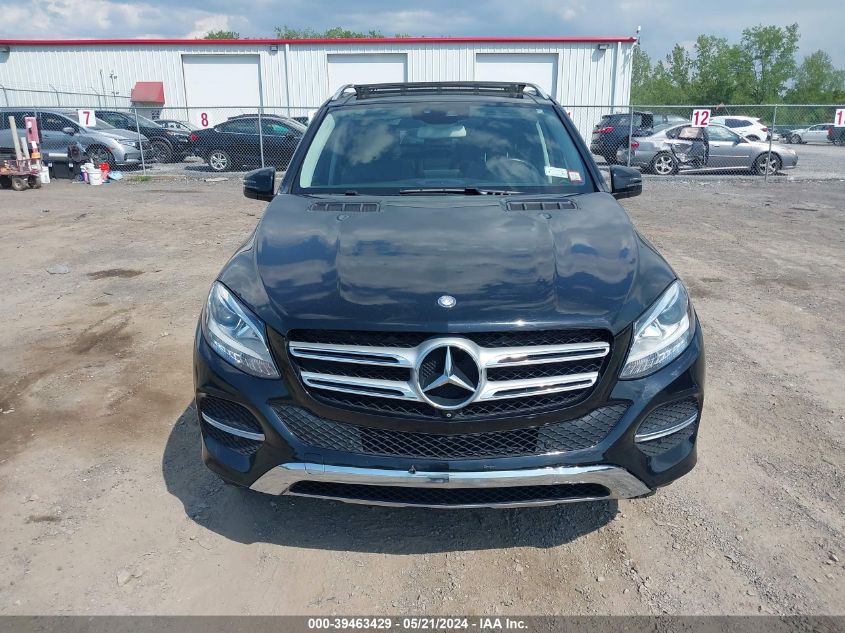 2016 Mercedes-Benz Gle 350 4Matic VIN: 4JGDA5HB9GA632965 Lot: 39463429